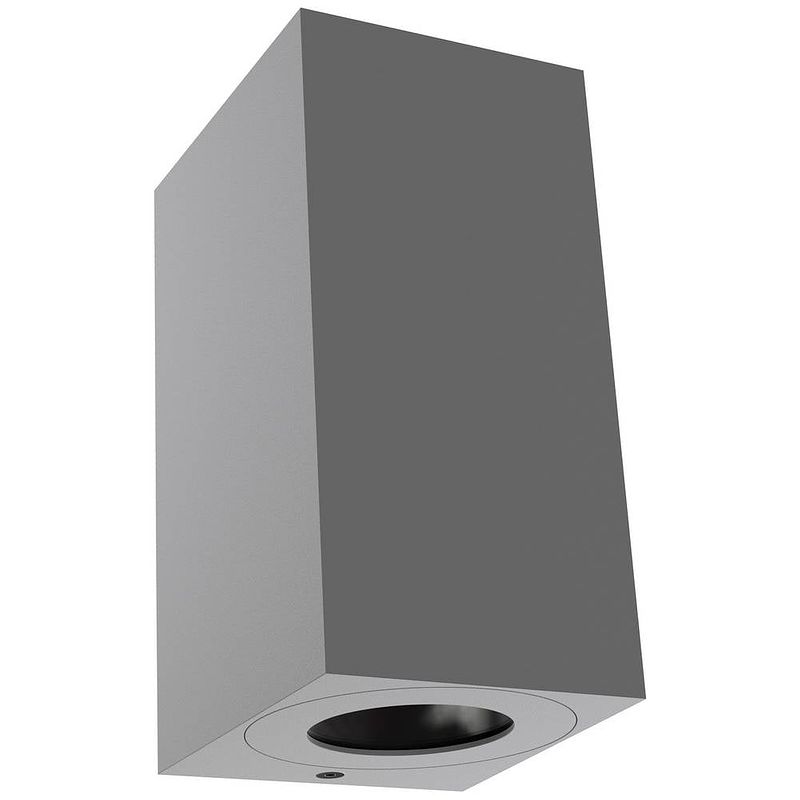 Foto van Nordlux canto maxi kubi 2 49731010 buitenlamp (wand) gu10 56 w grijs