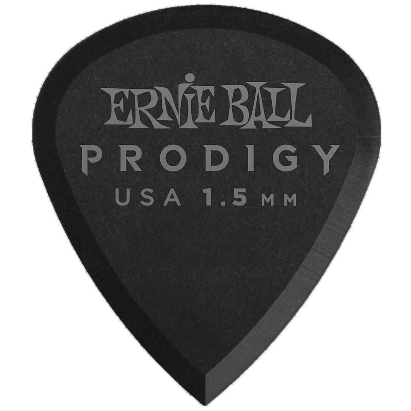 Foto van Ernie ball 9200 prodigy mini 1.5 mm plectrumset (6 stuks)