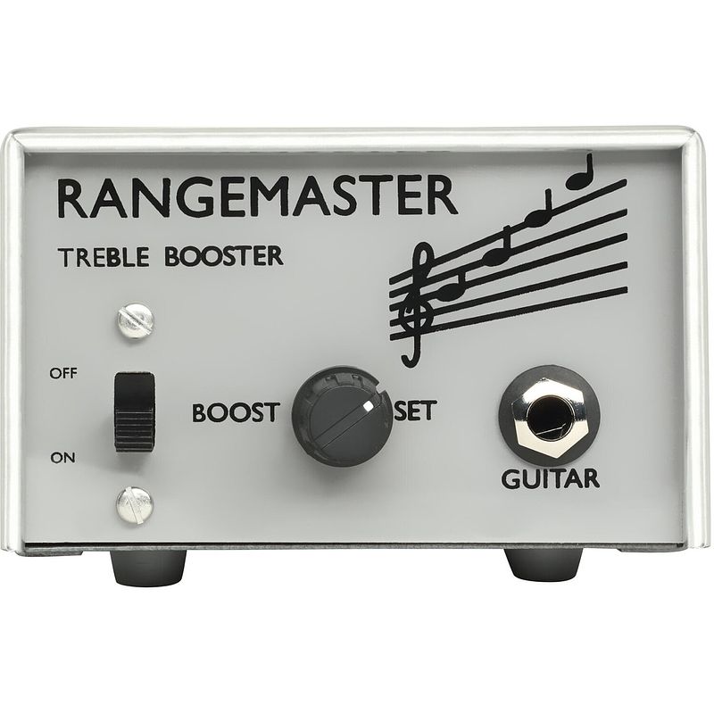 Foto van British pedal company vintage series dallas rangemaster treble booster gitaareffect