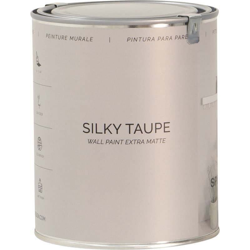 Foto van Muurverf silky taupe 1 liter