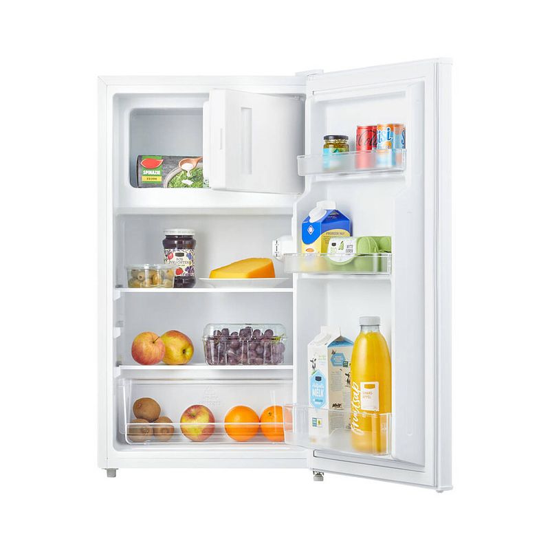 Foto van Tomado trt4702w - tafelmodel koelkast - 80 liter - met vriesvak - energielabel e - wit