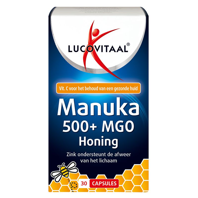 Foto van Lucovitaal manuka honing capsules