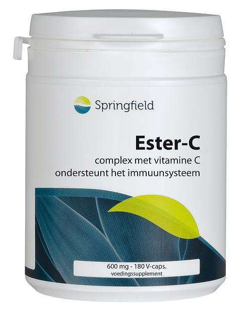 Foto van Springfield ester c met bioflavonoiden capsules