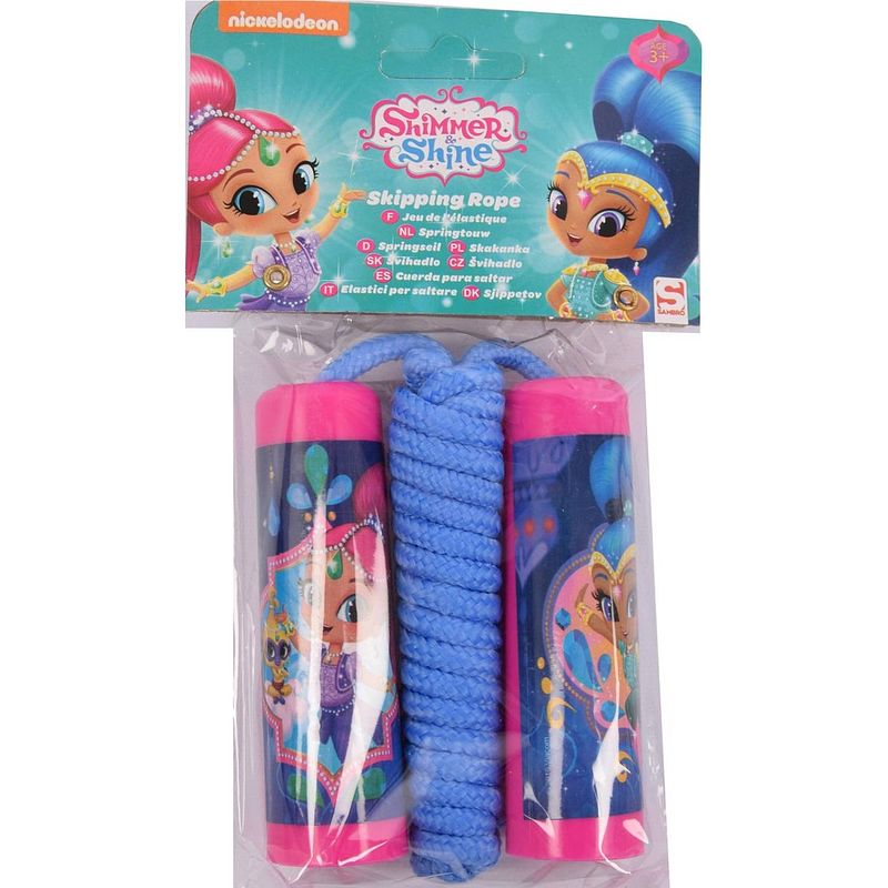 Foto van Springtouw shimmer & shine nickelodeon roze