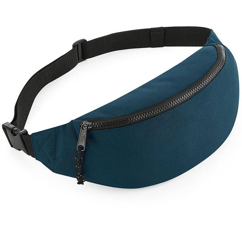 Foto van Heuptas/fanny pack petrol blauw 38 cm - heuptassen