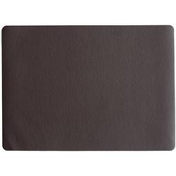 Foto van Asa - t table top placemat 33 x 46cm chocolate leather