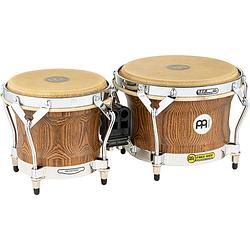 Foto van Meinl wb500zfa-m woodcraft zebra ash bongoset