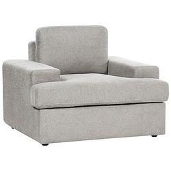 Foto van Beliani alla - fauteuil-grijs-polyester