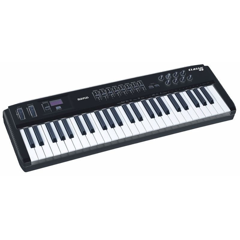 Foto van Midiplus classic 49 midi keyboard