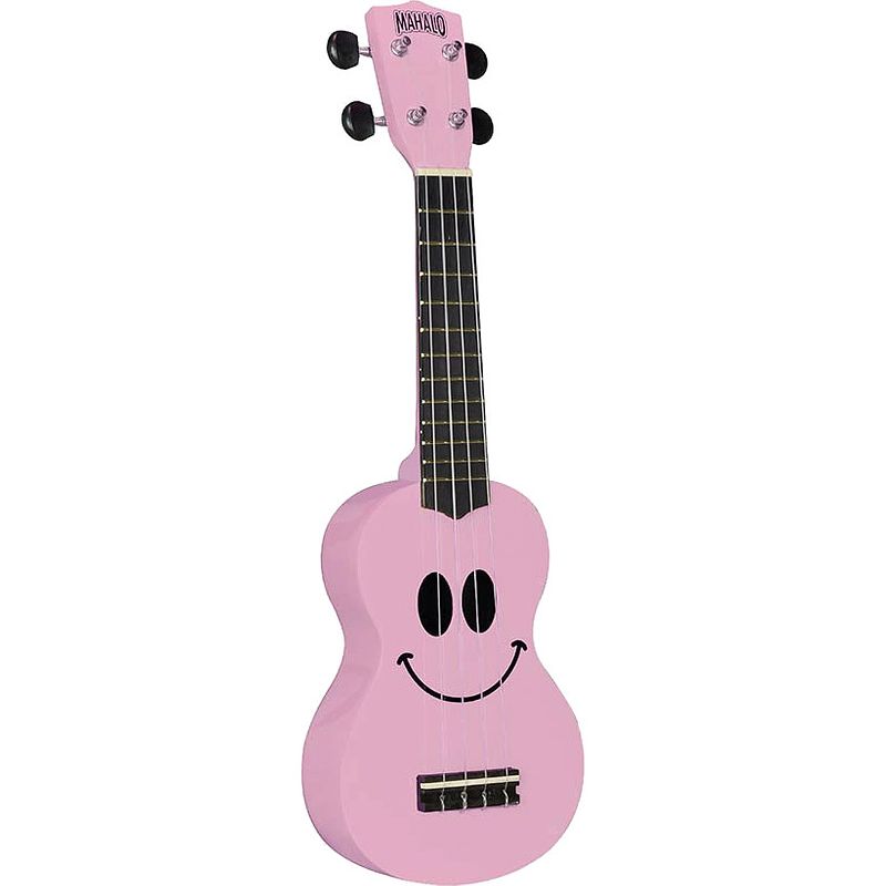 Foto van Mahalo usmile/pk smiley sopraan-ukelele roze