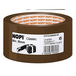 Foto van Nopi universal 57212-00000-04 pakband bruin (l x b) 66 m x 50 mm 1 stuk(s)