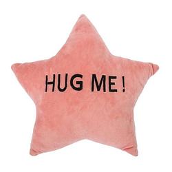 Foto van Rox living kussen hug me! ster 35 x 35 x 10 cm pluche roze