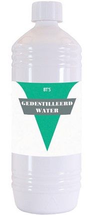 Foto van Bts gedestilleerd water