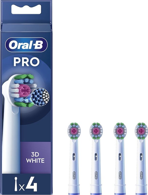 Foto van Oral b refill 3d eb18p mondverzorging accessoire wit