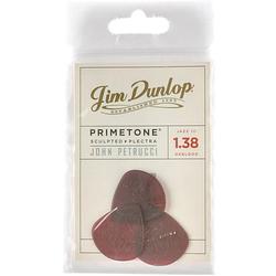 Foto van Dunlop john petrucci primetone red 3-pack plectrumset