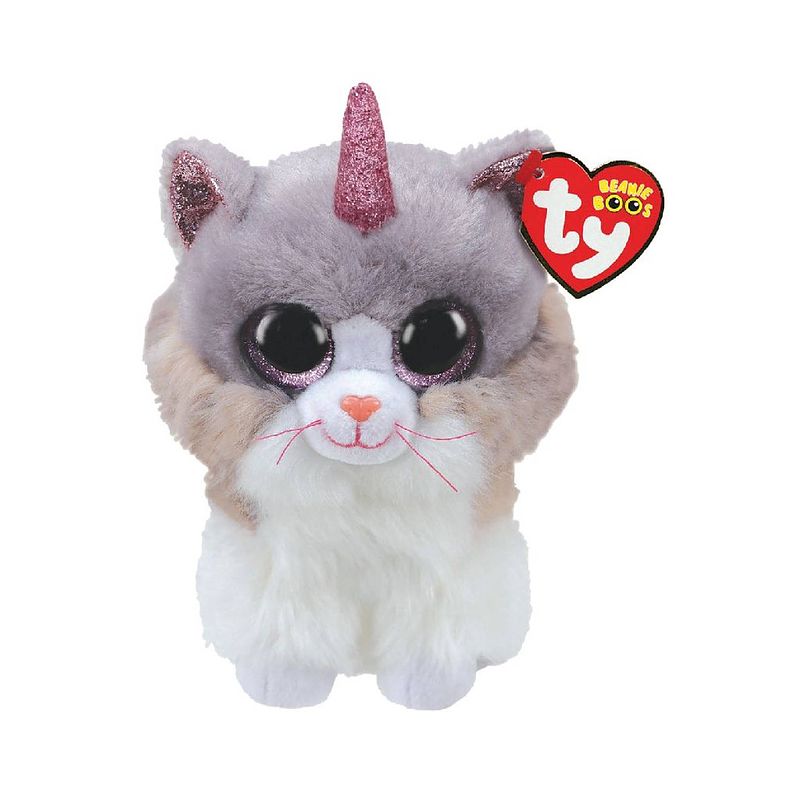 Foto van Ty beanie boo's asher cat 15cm