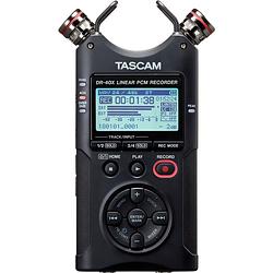 Foto van Tascam dr-40x stereo handheld recorder en usb interface