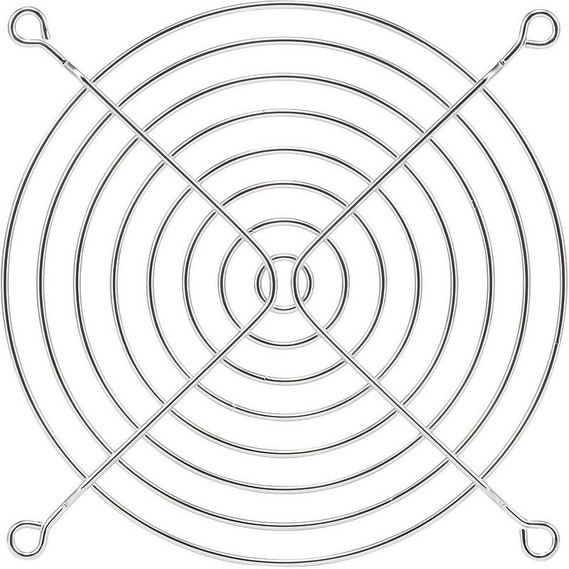 Foto van Profan technology ventilatierooster 1 stuk(s) (b x h) 120 mm x 120 mm metaal verchroomd, vernikkeld