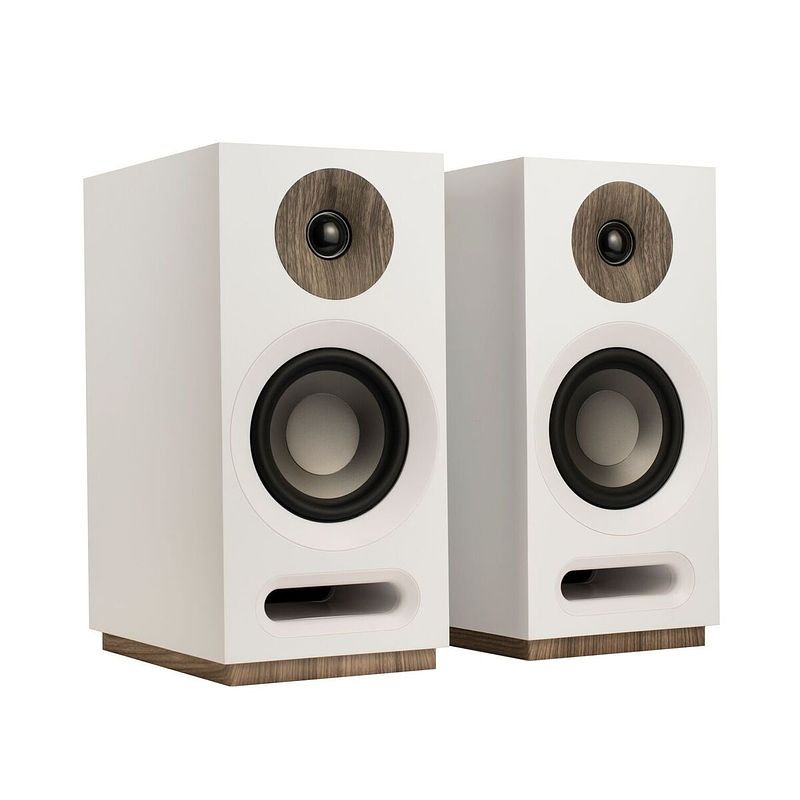 Foto van Jamo s 803 pair boekenplank speaker wit