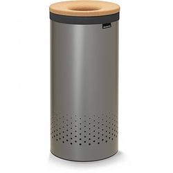 Foto van Brabantia wasbox met kurken deksel - 35 l - platinum