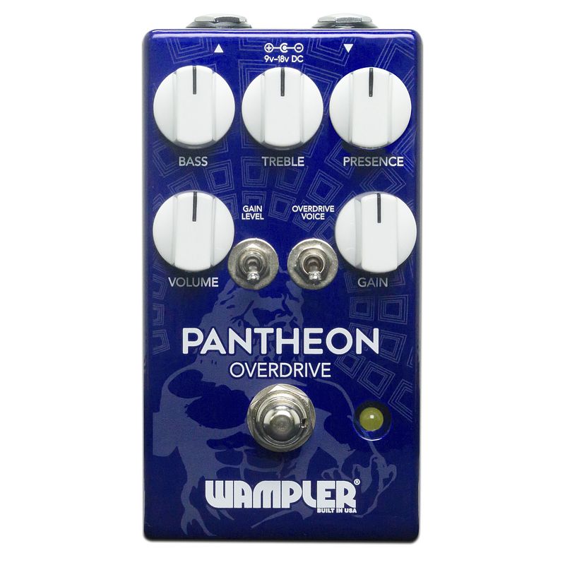 Foto van Wampler pantheon drive overdrive effectpedaal