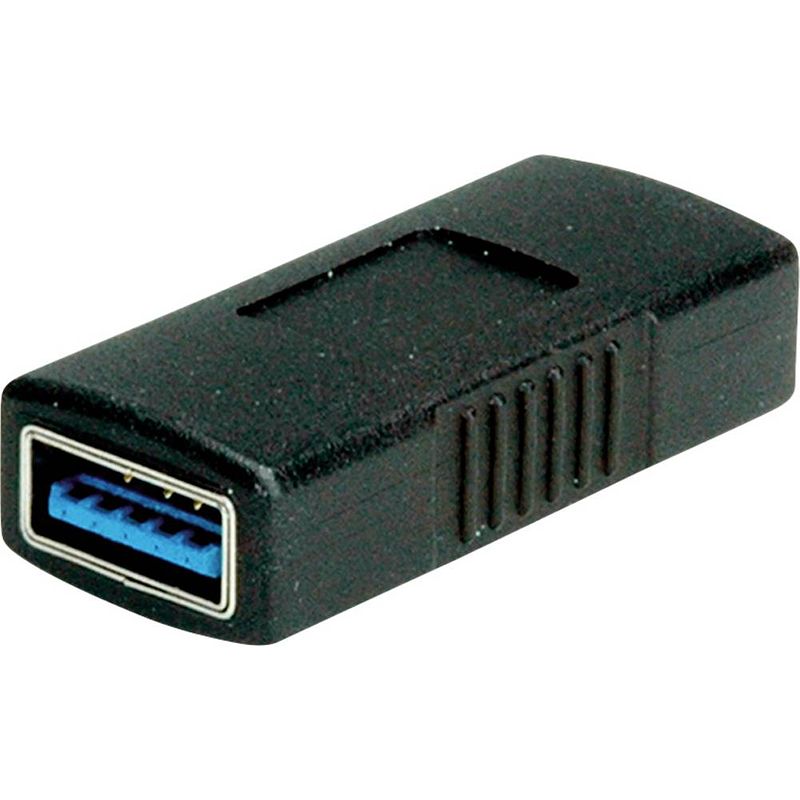 Foto van Value usb 2.0 adapter [1x usb 3.2 gen 1 bus a (usb 3.0) - 1x usb 3.2 gen 1 bus a (usb 3.0)] value