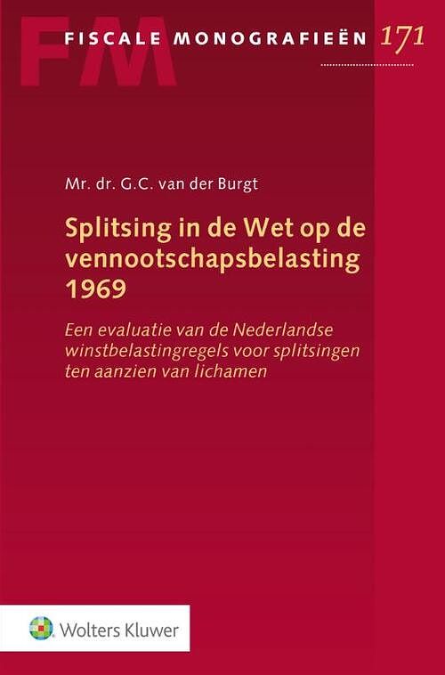 Foto van Splitsing in de wet op de vennootschapsbelasting 1969 - g.c. van der burgt - paperback (9789013166194)