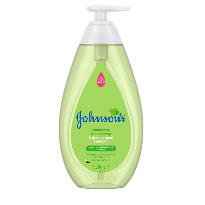 Foto van Johnson'ss baby kamille shampoo 500ml