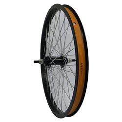 Foto van Achterwiel 20x1.75 freewheel alu