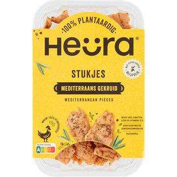 Foto van Heura stukjes mediterraans gekruid 160g bij jumbo