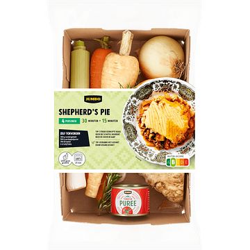 Foto van Jumbo maaltijdpakket shepherd'ss pie 4 personen