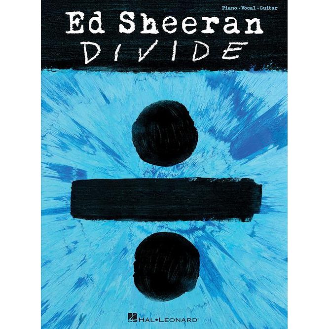 Foto van Hal leonard - ed sheeran ÷ (divide) pvg songbook