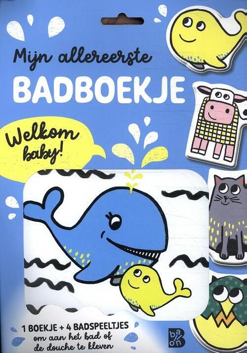 Foto van Mijn allereerste badboekje - welkom baby! - badboekje;badboekje (9789403230740)