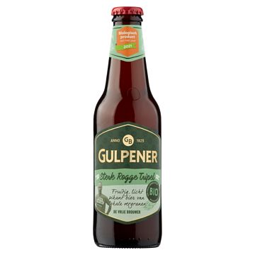 Foto van Gulpener sterk rogge tripel bio fles 30cl bij jumbo