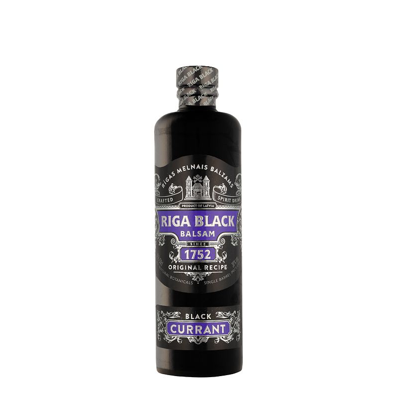 Foto van Riga black balsam currant 50cl likeur