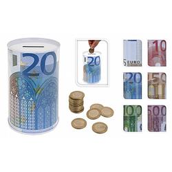 Foto van 50 eurobiljet spaarpot 13 cm - spaarpotten