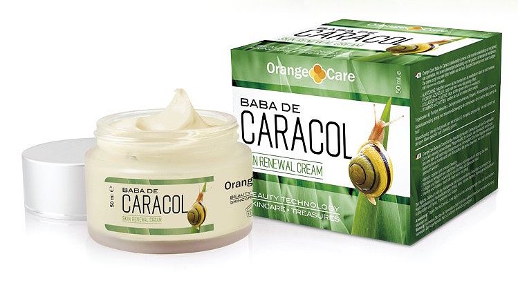 Foto van Orange care face cream baba de caracol 50ml