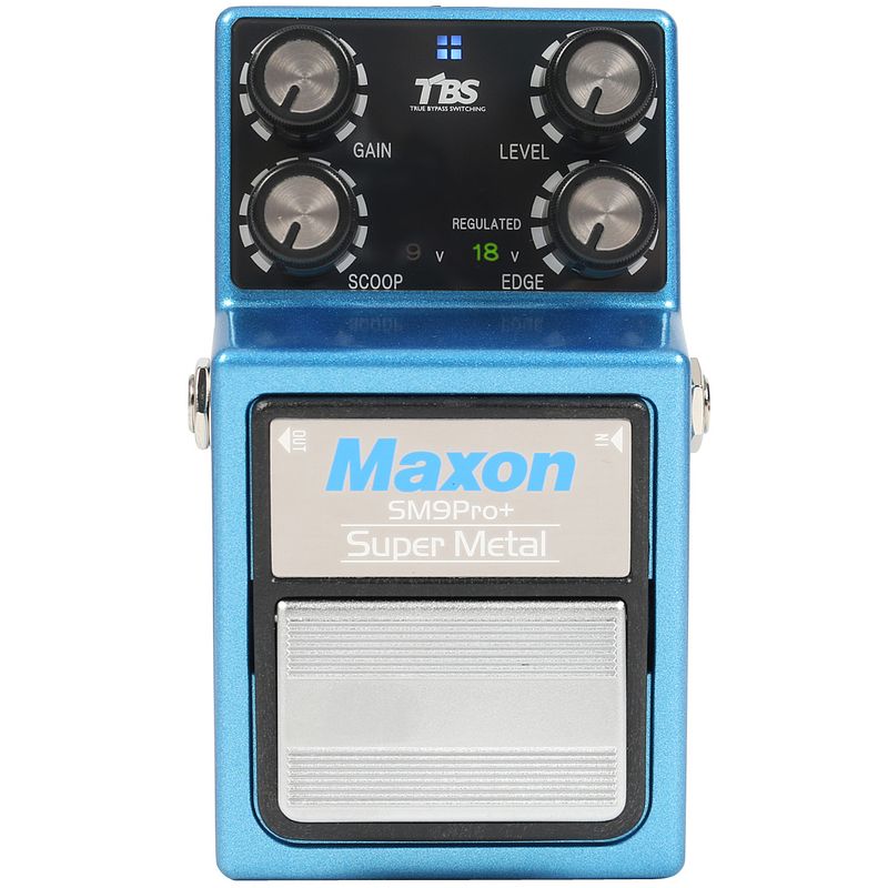 Foto van Maxon sm-9 pro+ super metal distortion voor gitaar