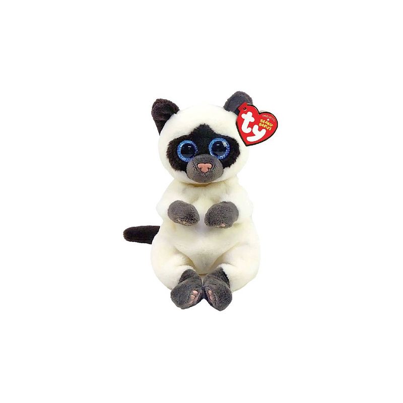 Foto van Ty beanie babies miso siames cat 15cm