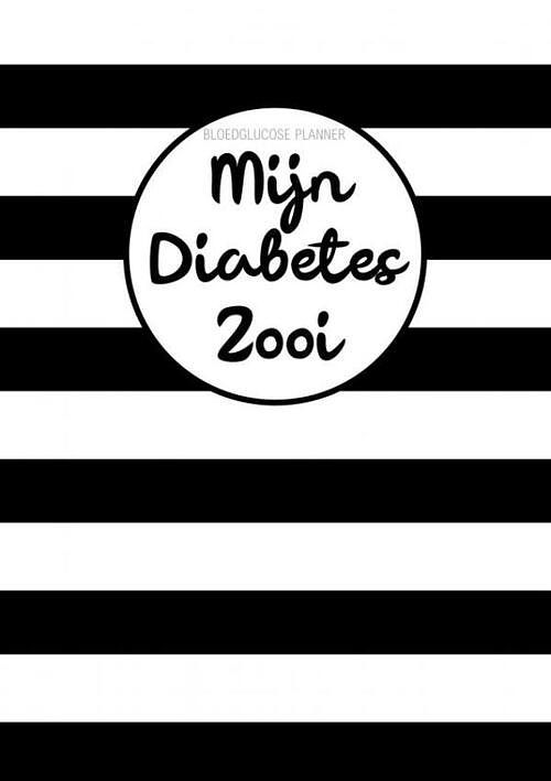 Foto van Bloedglucose planner - mijn diabetes zooi - diabetes logboek - paperback (9789464659863)