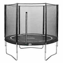 Foto van Salta combo trampoline rond met veiligheidsnet - 183 cm - zwart