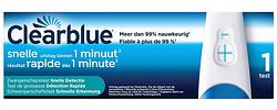 Foto van Clearblue zwangerschapstest snelle detectie