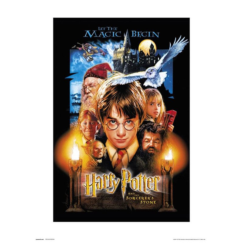 Foto van Grupo erik harry potter and the sorcerers stone kunstdruk 30x40cm