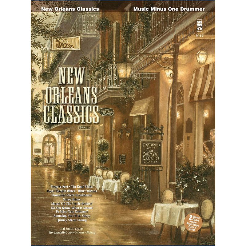 Foto van Hal leonard new orleans classics playalong voor drums