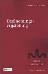 Foto van Deelnemingsvrijstelling - p.g.h. albert - paperback (9789064762642)