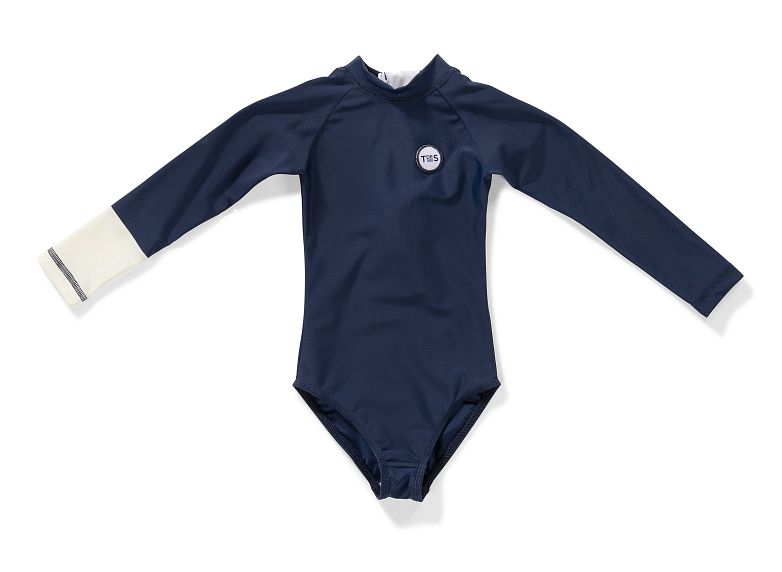 Foto van Tenue soleil uv swimsuit blauw 2-4 jaar