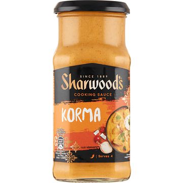 Foto van Sharwood's cooking sauce korma 420g bij jumbo