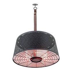 Foto van Sunred heater moderna artix ultra smart hangend 2000 w roségoud zwart