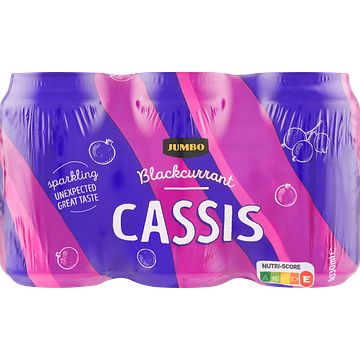 Foto van Jumbo cassis blik 6x330ml