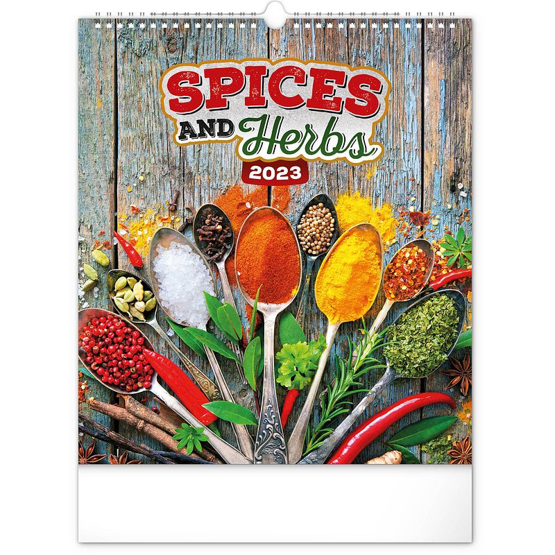 Foto van Spices and herbs kalender 2023